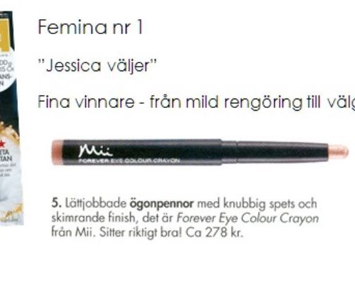 Eye Colour Crayon, Femina nr. 1