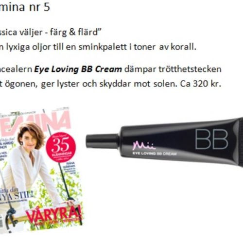 Eye Loving BB Cream, Femina nr. 5