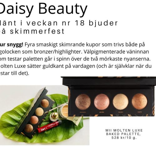 Molten Luxe Palette, Daisy Beauty